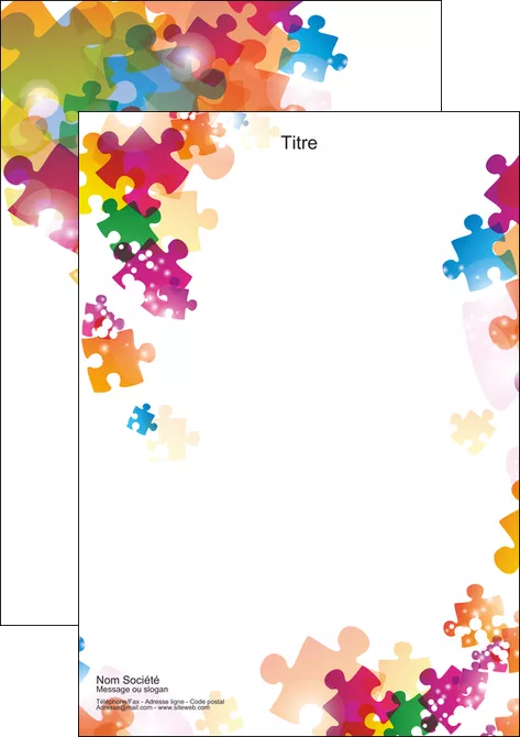 imprimerie affiche abstrait appel arc en ciel MIF13841