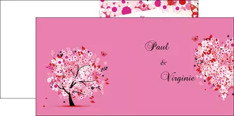faire depliant 2 volets  4 pages  cadeau cadre carte MLGI14047