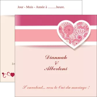 faire flyers mariage carte mariage carte  de mariage MLGI14051