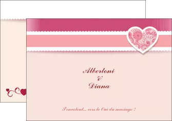 modele flyers mariage carte mariage carte  de mariage MLGI14065