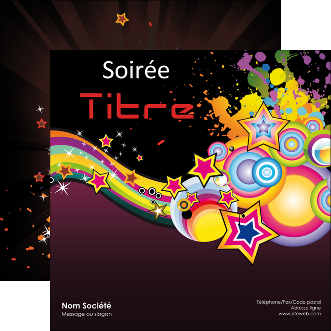 imprimer flyers musique abstract audio backdrop MIFBE14265