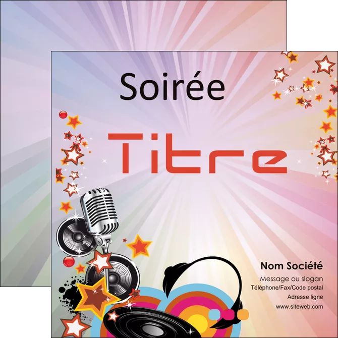 faire modele a imprimer flyers jean claude MIFBE14313