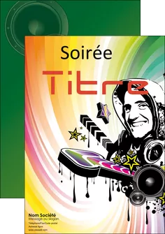 faire affiche musique abstract audio backdrop MLGI14333