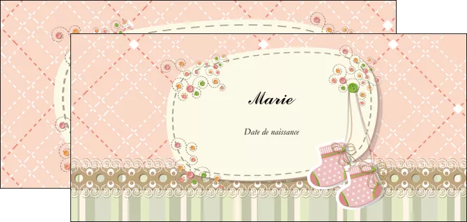 creation graphique en ligne flyers faire part de naissance carte de naissance carte naissance MIFCH14395