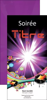 imprimerie flyers discotheque et night club abstract audio backdrop MIS14483