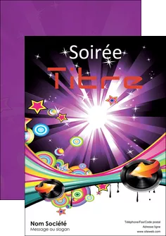 exemple affiche discotheque et night club abstract audio backdrop MIS14489