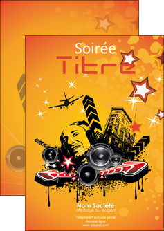 exemple flyers musique abstract audio backdrop MIFBE14641