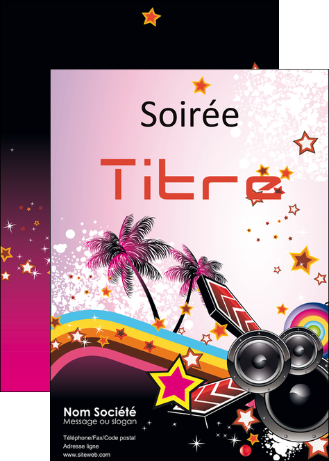 modele affiche musique abstract audio backdrop MLGI14651