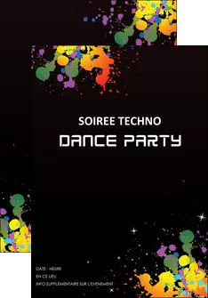 imprimerie affiche discotheque et night club abstract audio backdrop MLGI14669