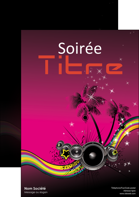 realiser affiche musique abstract audio backdrop MLIG14833