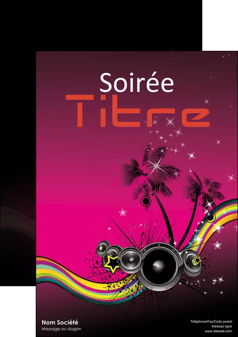 realiser affiche musique abstract audio backdrop MLIGLU14833