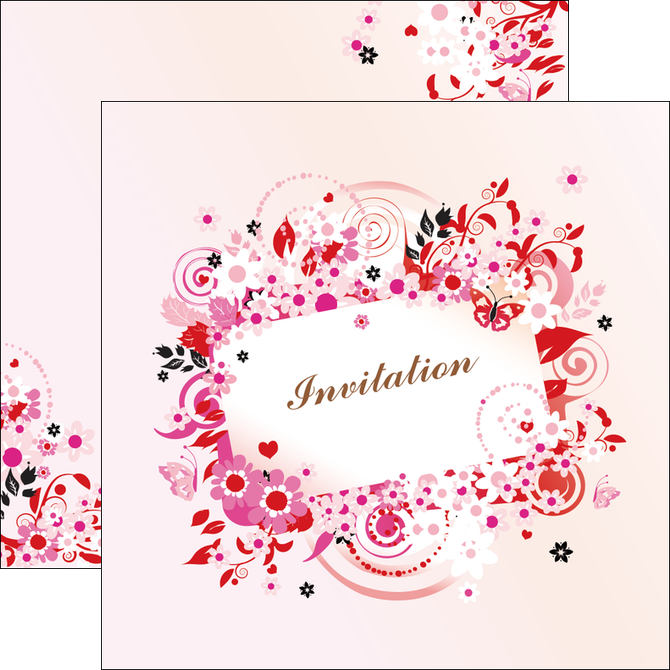 imprimer flyers carte d anniversaire carton d invitation d anniversaire faire part d invitation anniversaire MIF14853