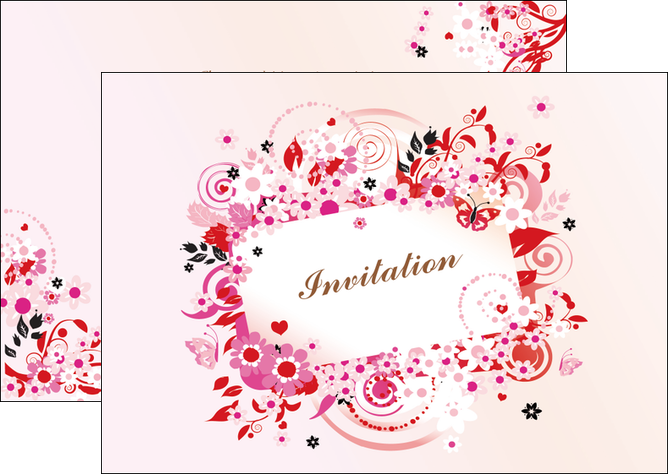 modele en ligne flyers carte d anniversaire carton d invitation d anniversaire faire part d invitation anniversaire MIDBE14855