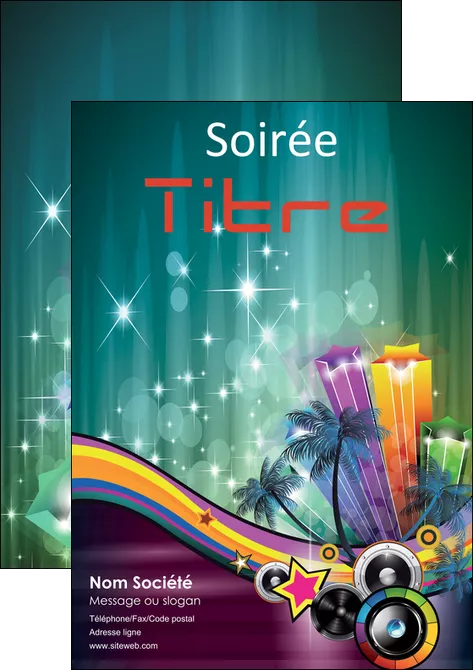 realiser affiche musique abstract audio backdrop MLGI14859