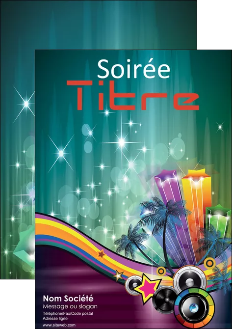 faire affiche musique abstract audio backdrop MID14863