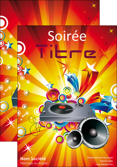 exemple affiche discotheque et night club abstract audio backdrop MLGI15361