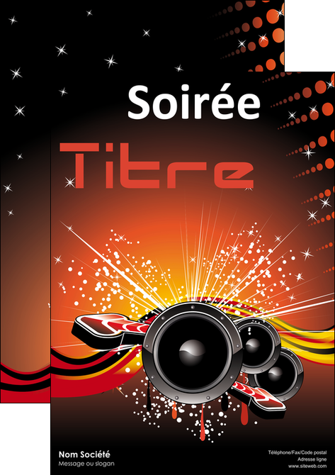impression affiche discotheque et night club abstract background banner MLGI15369