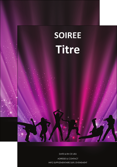 imprimer flyers discotheque et night club isco discotheque disk MIF15435