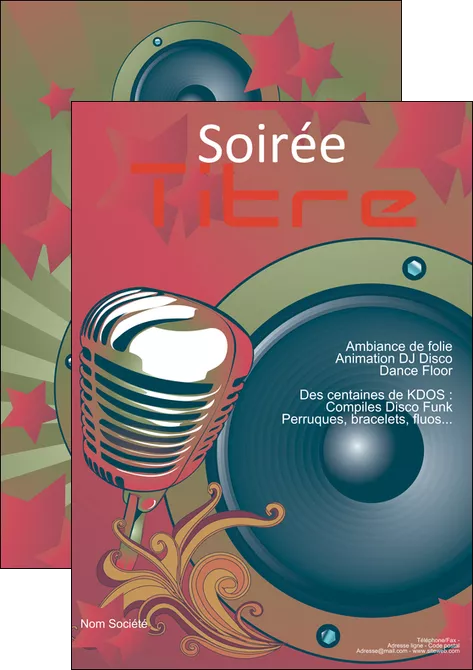 modele en ligne affiche discotheque et night club abstract artistic background MIFBE15479