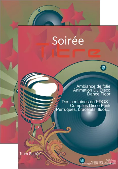 creer modele en ligne affiche discotheque et night club abstract artistic background MIFLU15483