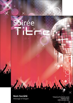 modele flyers discotheque et night club abstract adore advertise MIFBE15581
