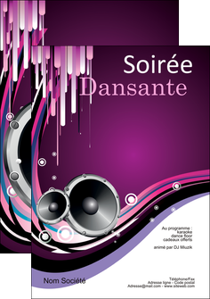 personnaliser modele de affiche discotheque et night club abstract adore advertise MLIGBE15617