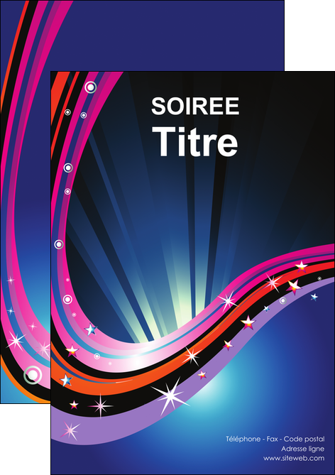 modele flyers discotheque et night club abstract background banner MIS15667