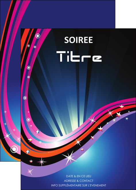 faire affiche discotheque et night club abstract background banner MIS15671