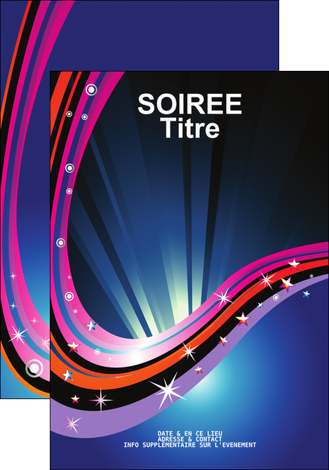 cree affiche discotheque et night club abstract background banner MID15673