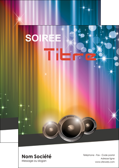 maquette en ligne a personnaliser flyers discotheque et night club abstract background banner MLIG15713