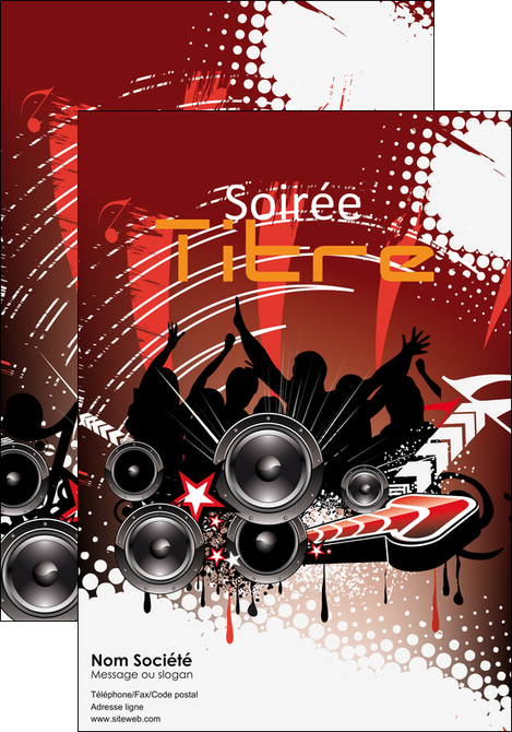 imprimerie affiche loisirs soiree disco concert MLGI15807