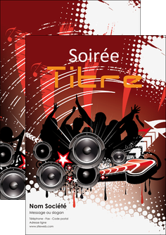 realiser flyers loisirs soiree disco concert MLGI15809