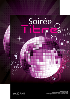 imprimerie affiche discotheque et night club abstract background banner MIDLU15843