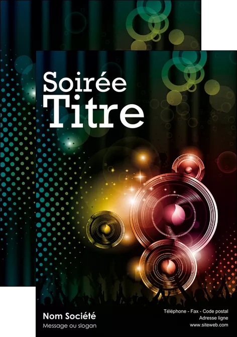 exemple flyers discotheque et night club ambiance ambiance de folie bal MLGI15879