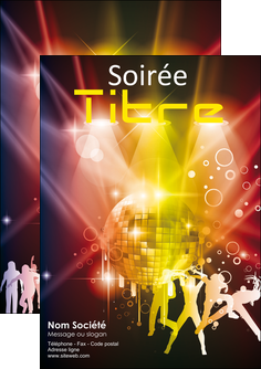 impression flyers discotheque et night club soiree bal boite MIDCH15937