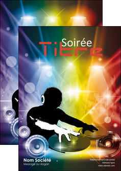 maquette en ligne a personnaliser flyers discotheque et night club soiree bal boite MLGI15941