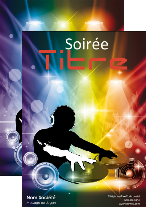 faire affiche discotheque et night club soiree bal boite MLGI15943