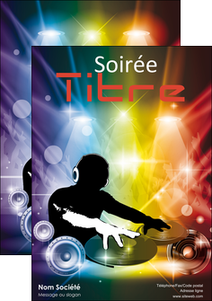 faire affiche discotheque et night club soiree bal boite MLGI15943