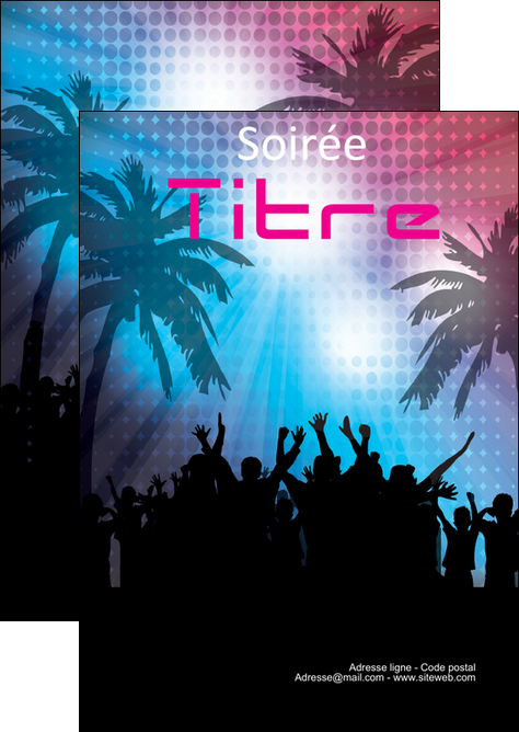 exemple flyers discotheque et night club soiree bal boite MLIP15947