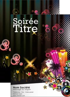 modele en ligne affiche discotheque et night club son baffle boite de nuit MIFBE15957