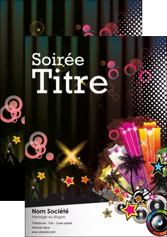 realiser affiche discotheque et night club son baffle boite de nuit MIFBE15961