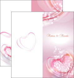 personnaliser maquette depliant 2 volets  4 pages  abstract background beautiful MFLUOO16413