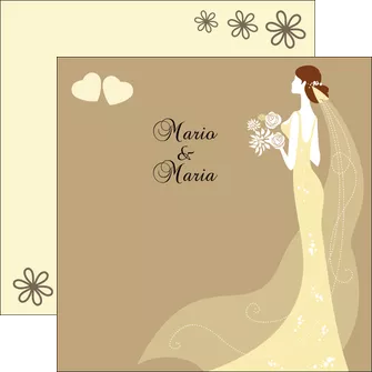 creer modele en ligne flyers mariage carte mariage carte  de mariage MLGI16753