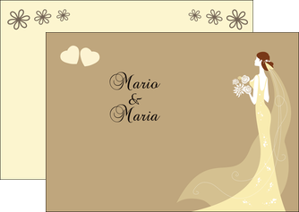 creer modele en ligne flyers mariage carte mariage carte  de mariage MLGI16761