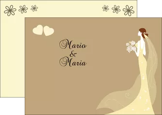 creer modele en ligne flyers mariage carte mariage carte  de mariage MLGI16761