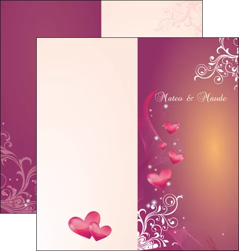 impression depliant 2 volets  4 pages  arts background banner MIFLU16823