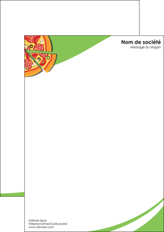 realiser tete de lettre pizzeria et restaurant italien pizza portions de pizza plateau de pizza MIFBE18295