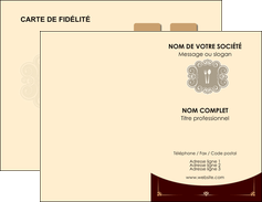 personnaliser modele de carte de visite restaurant restaurant restauration carterestaurant MIF18309