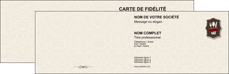 impression carte de visite restaurant restaurant restauration menu carte restaurant MIFCH18407