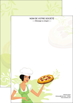 personnaliser modele de affiche pizzeria et restaurant italien pizza plateau plateau de pizza MFLUOO18465